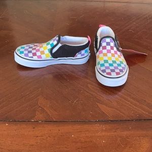 Vans kids colorful shoes